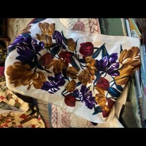 J.G. Hook Floral Scarf - Elegant Silk Blend